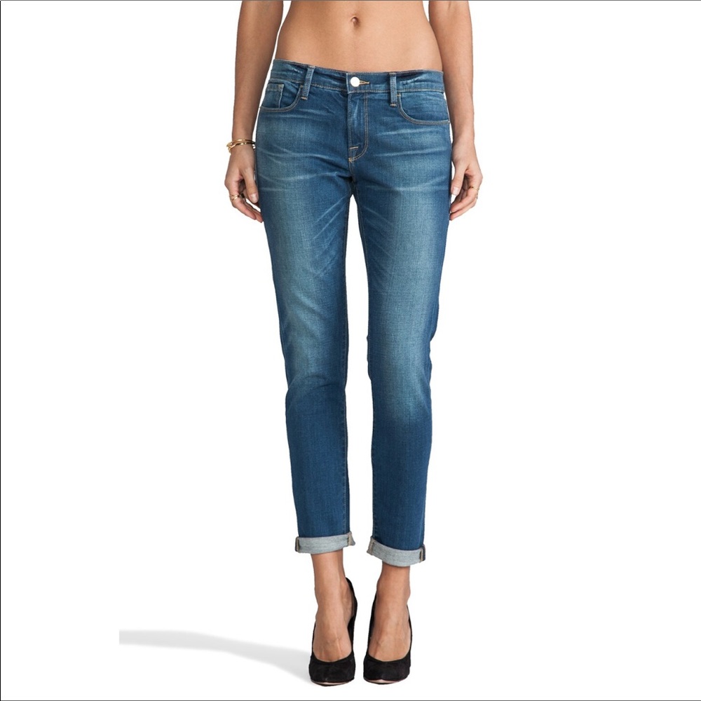 Frame Denim Women's Boyfriend Jeans - Blue